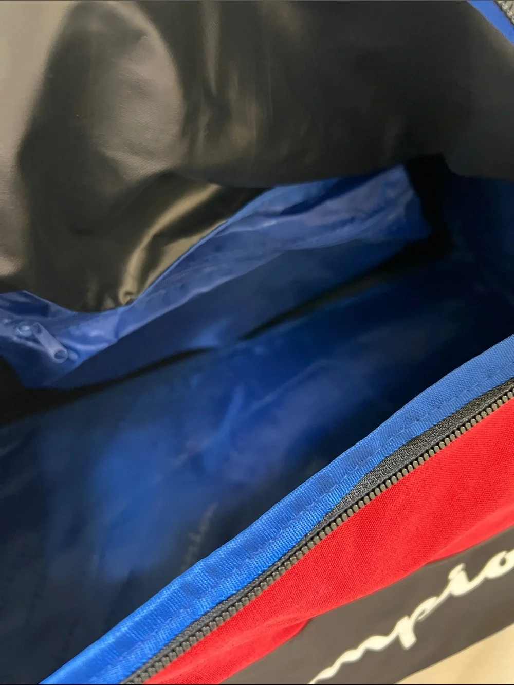 Champion Prologue Duffel Bag Black & Red Brand New